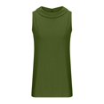 thumbnail image 5 of Womens Summer Casual Linen Sleeveless Tank Tops Basic Lightweight Crewneck Blouse Shirts Layering Tee, 5 of 7
