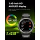thumbnail image 3 of Reloj inteligente Cubot GT 5 Sports 1.43" AMOLED 500mAh 5 ATM, 3 of 10
