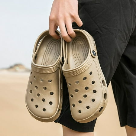 

Men s Air Cushion Sandals 2022 Garden Shoes High Quality Stretch Shock-absorbing Sandals Beach Shoes Outdoor Andalia Plataforma