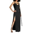 thumbnail image 4 of Halston womens  Nomi Gown, 6, Black, 4 of 5