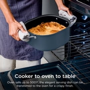 Ninja 10-in-1 Everyday PossibleCooker Pro 6.5-Qt, Slow Cook, Sear/Sauté, 8Cooking Functions, Family-Sized Capacity, MC1101 Midnight Blue