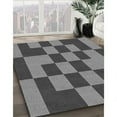 thumbnail image 2 of Ahgly Company Indoor Square Patterned Gunmetal Gray Area Rugs, 8' Square, 2 of 6