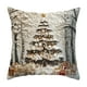 thumbnail image 2 of Christmas Pillow Cover Holiday Decoration Polyester Linen Sofa Couch Throw Pillow Case for Living Room Bedroom Seasonal Home Decor Gift, 2 of 6
