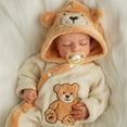thumbnail image 1 of Muñeca Reborn Babeside Noah Boy, 50 cm, cuerpo completo de vinilo, 1 of 8