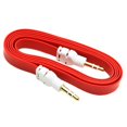 thumbnail image 1 of Cable de audio Estéreo Baoblaze 3.5mm Rojo 1m, 1 of 7