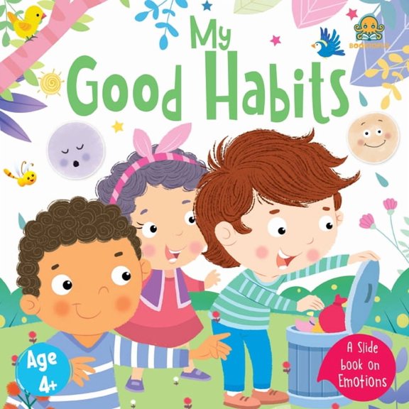 Slide Board Book My Good Habits, (Board Book)