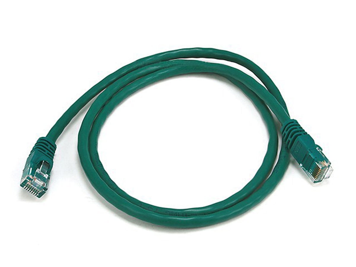 14 Ft UTP Cat5e UL 24Awg 100/% Copper Ethernet Network Patch Cable SuperEcable SKU-20673 Green Color