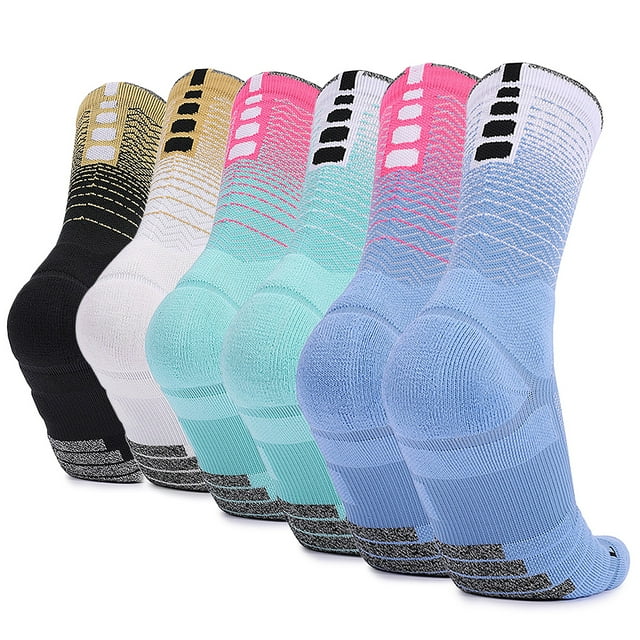 Chaussettes de Basketball Hommes Femmes Respirantes Chaussettes de Football Chaussettes de Sport Rembourrées Chaussettes Athlétiques Chaussettes de Basketball Hommes Femmes Respirantes Chaussettes de Football Chaussettes de Sport Rembourrées Athlétiques
