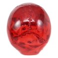 thumbnail image 4 of Ebros Figurine Miniature Rouge Translucide "Witching Hour Gazing Skull" 2.5 Pouces de Long, 4 of 4