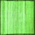 thumbnail image 1 of Ahgly Company Indoor Square Abstract Green Modern Area Rugs, 3' Square, 1 of 4