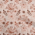 thumbnail image 1 of oneOone Rayon Brown Fabric Floral Fabric For Sewing Printed Craft Fabric By The Yard 56 Inch Wide, 1 of 4
