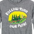 thumbnail image 3 of Pete The Cat - Follow Your Own Path - Toddler And Youth Long Sleeve Graphic T-Shirt, 3 of 6