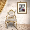 thumbnail image 3 of Frank, Assaf 15x18 Gold Ornate Wood Framed with Double Matting Museum Art Print Titled - Colorful umbrellas on Tower bridge, London, UK, 3 of 4