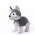 thumbnail image 1 of Variedad de juguetes de peluche para perros eléctricos con control por voz, lindos perros robot interactivos inteligentes para mascotas, husky, 1 of 5