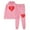 Pink, variant on BVOFAR Tracksuit for Women Casual Letter Print Hooded Sweatshirts and Jogger Pants Activewear Outfits with Pockets 2025