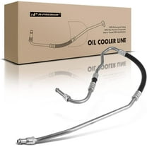 A-Premium Outlet Lower Engine Oil Cooler Line Hose Assembly Compatible with Chevrolet Blazer 1995 S10 GMC Sonoma 1994-1995 Jimmy 4.3L RWD