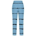 thumbnail image 4 of FAIWAD Womens Linen Pants Straight Leg Loose Drawstring Sweatpants Summer Plus Size Lounge Joggers Pants, 4 of 4