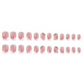 thumbnail image 5 of Simple French Wear Nail Short Pure Desire Pile Rhinestone, 5 of 5