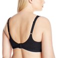 thumbnail image 2 of Bali Soutien-Gorge Sans Armature Confort Révolution pour Femmes - Article à Succès, 38D, Pois Noirs, 2 of 2