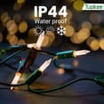 thumbnail image 4 of Christmas String Lights 300 Count - Incandescent Mini Clear Warm Christmas Light - 62 Feet Light String - Christmas Tree Lights - Indoor & Outdoor Christmas Decorations, 4 of 8