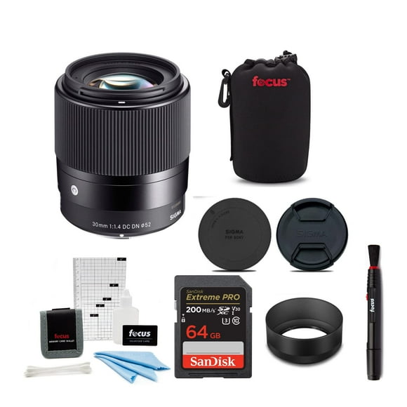 Lente Sigma 30 mm f/1.4 DC DN Contemporary para Sony E-Mount