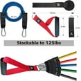 thumbnail image 5 of Bob and Brad Resistance Bands, Resistance Bands Set for Workout Stackable Up to 125 lbs, Exercise Bands with Door Anchor, Ankle Straps, 5 of 7