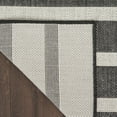 thumbnail image 3 of Nourison Positano Indoor/Outdoor Black Ivory 8' x 10' Area Rug (8x10), 3 of 10