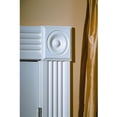 thumbnail image 3 of HOUSE OF FARA INC R45MDF MDF Rosette, 1-1/8x4-1/2, 3 of 5