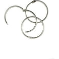 thumbnail image 4 of Ktojoy 2 Inch (15 Pack) Loose Leaf Binder Rings, Nickel Plated Steel Binder Rings,Keychain Key Rings, Metal Book Rings,Silver, For School, Home, Or Office, 4 of 4