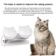 thumbnail image 4 of Comedero para gatos con cuenco doble de plataforma, cuencos elevados de comida y agua para gatos con soporte sin derrames, 4 of 5