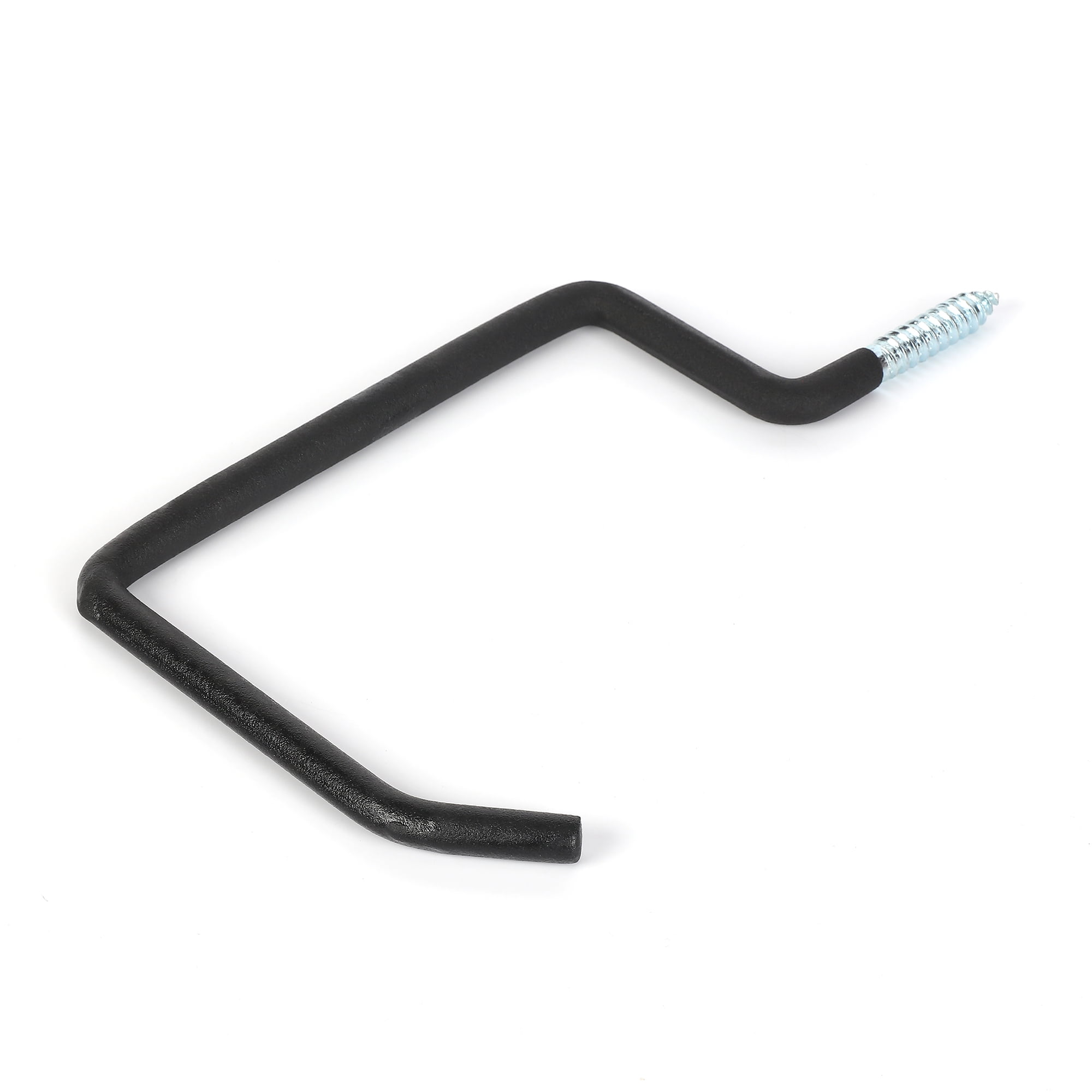 Hyper Tough 8-Inch Wall Mounted Screw-in Utility Hook, Vinyl Coated Steel
