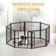 thumbnail image 3 of Parque infantil para perros HealSmart, 8 paneles de 80 cm, ideal para niños pequeños y medianos, 3 of 7