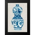 thumbnail image 2 of McCavitt, Naomi 13x18 Black Modern Framed Museum Art Print Titled - Ming Vase on Linen IV, 2 of 5