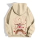 thumbnail image 4 of WILLBEST Sudadera Deportiva para Mujer, Estilo Navideño, con Cremallera, Manga Larga, Bolsillo y Cordón Ajustable, con Capucha, Informal, 2014 Grande, 4 of 8