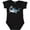 AB-Black, variant on Great White Shark Boys or Girls Baby Bodysuit