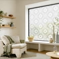 thumbnail image 6 of DKTIE 17.7" x 78.7" White Decorative Floral Tile Window Film, Static Cling Anti-UV Heat Blocking Privacy Cover, Perfect for Bathroom Bedroom & Balcony, 6 of 8