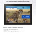 thumbnail image 2 of ArtToFrames 15.4x10.7 Inch - 39x27 CM Black Puzzle Frame for 300 piece Puzzles.1.25 Inch Custom MDF Puzzle Frames, Raw Edge Black - Comes with Regular Glass, 2 of 6