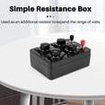 thumbnail image 2 of Riwesomey Caja de resistencia simple de ohmios que resuelve las leyes del circuito con facilidad Instrumento eléctrico experimental Artesanía, 2 of 6