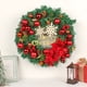 thumbnail image 2 of Ganfancp Snowflake Christmas Door Hanger Christmas Ball Rattan Decoration Holiday Christmas Office Wall Wedding Or Decoration Liquidación 1X Guirnalda Navideña de Copos de Nieve, 2 of 7