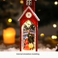 thumbnail image 4 of De Navidad Casa Pequeña Adornos Decoraciones Navideñas Regalo De Navidad Año Nuevo Vogacara HA043103-03, 4 of 6