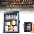 thumbnail image 4 of stanreset Blue Mini Books And Bookshelves Portable Miniature Display For Art Collectors Small In Size, 4 of 6