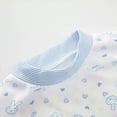 thumbnail image 4 of Karoyedx Baby Clothes Fall Baby Girl Outfits Newborn Girl Clothes Preemie Baby Outfit Pants Layette New Born Boy Clothing Set Blue Size,0-3 Months, 4 of 5