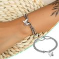 thumbnail image 2 of Chain Bracelet for Women Men, Stainless Steel Bracelets, Minimalist Chain Jewelry, Fashion Accessories, Gift for Mom, Wife, Valentine's Day, 2 of 5