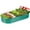 4- Green, variant on Raised Garden Bed GR Garden Bed GRS Certified Galvanized Planter Box Outdoor, 5ft Oval Rot-Resistant Metal Garden Bed Planter, Recycled Material Planter for Vegetables Flowers Herbs (Silver)