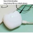 thumbnail image 4 of Automatic Electric Nail Clipper for Adults for Seniors for Men Nail File USB Rechargeable Prevents Nail Chips from Flying (White,61x66x35mm), 4 of 5