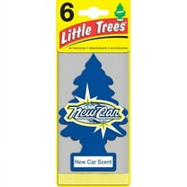 Little Trees New Car Scent Air Freshener (Pack of 6)