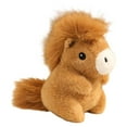 thumbnail image 4 of Figura de peluche de caballo chino, mascota, escultura de recuerdo Marrón, 4 of 9