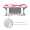 thumbnail image 6 of ZUXONGSY Cherry Blossom Tissue Box Cover Modern Decorative Tissue Box Organizer with Buckle Easy to Install PU Leather Household Tissue Holder for Women Gifts for Women Friends, 6 of 7