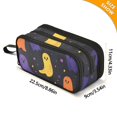 thumbnail image 4 of FORMRS Pencil Case with 3 Compartments Zipper Pouch, Elementary School Level and up, Halloween Colorful Ghosts, 4 of 8
