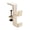 Milk white, variant on Desk Edged Hook Multifunctional Headphone Stand Table Side Hanging Storage Rack For Gaming Headset Bag Metal Holder